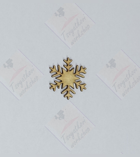 Лазерно Изрязан Дървен Елемент 