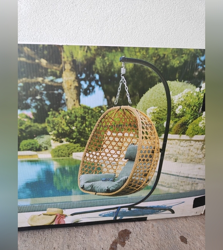 Градинска люлка тип яйце