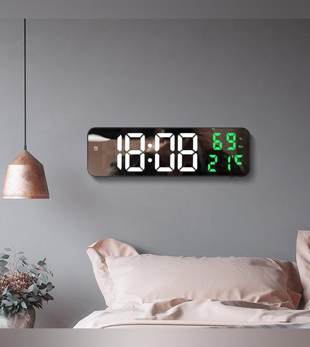 Дигитален стенен часовник, настолен будилник