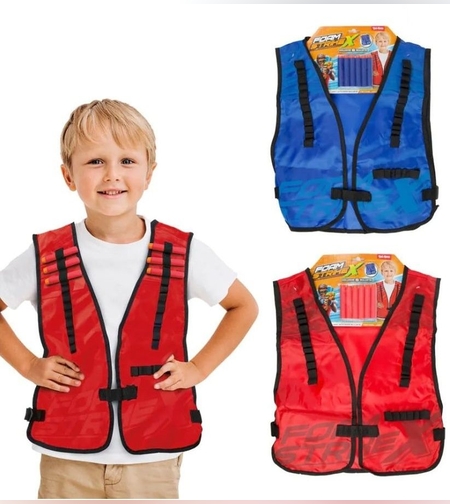 Детска жилетка с меки стрели Toi Toys - Foam Strikex, асортимент
