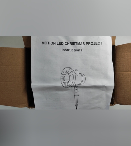 Коледен лед прожектор