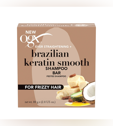 OGX Brazilian Keratin Solid Shampoo (80g)