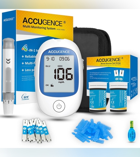 3 в 1 многофункционален глюкомер