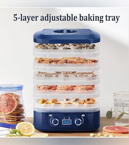 Мини дехидратор за храна 5 тави