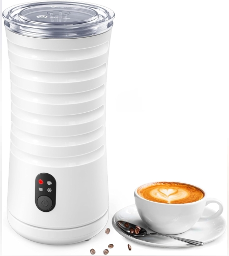 Електрически разпенител за мляко 4 в 1 за топла и студена млечна пяна