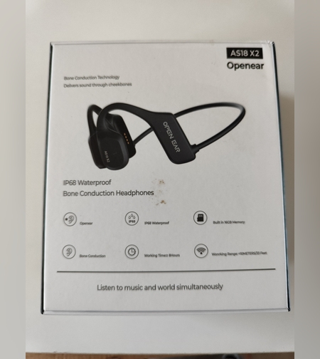 Слушалки за плуване openear as18 x2