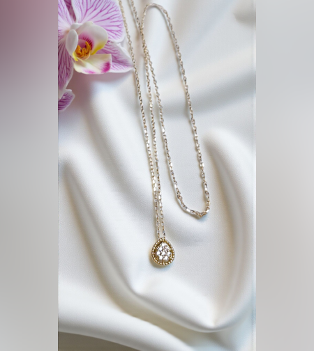 Златно колие с диаманти I GIOIELLI DEL SOLE