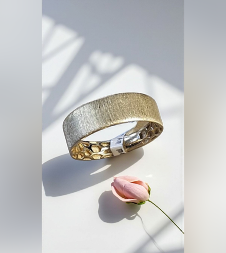 Златен пръстен тип халка