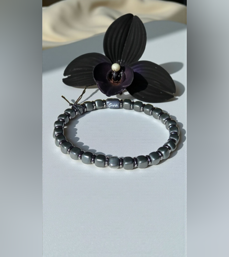 Златна гривна с керамика идиаманти