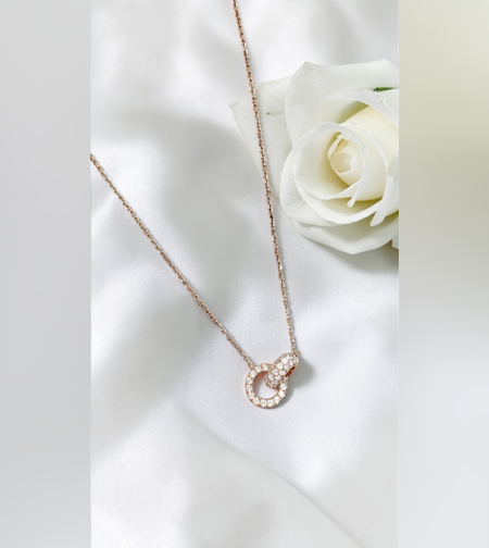 Златно колие Безкрайно Докосване