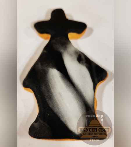 Бисквитка Хелуин 3D декорация Паметник