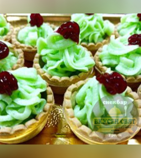 Тарталети с маслен крем