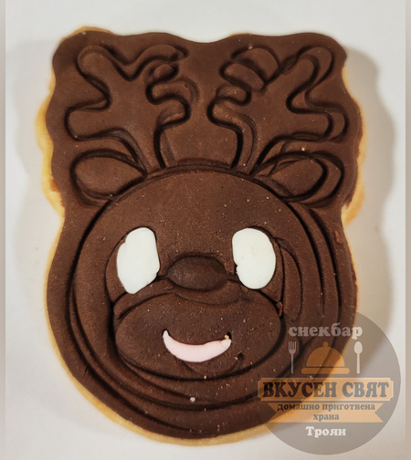 Декорирана бисквитка Еленче