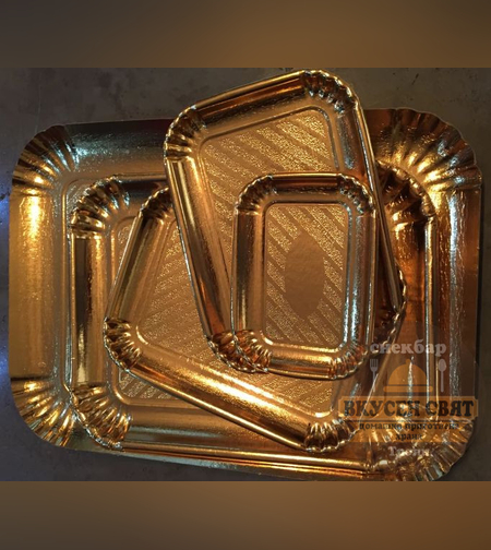 Плато златисто 60 * 40 см