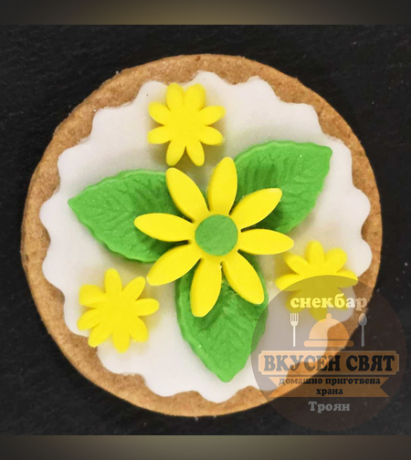 Декорирана бисквитка Коледа 3