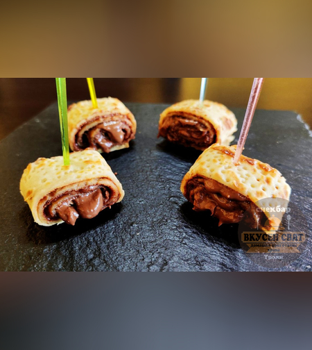 Палачинка хапка с шоколад Нутела