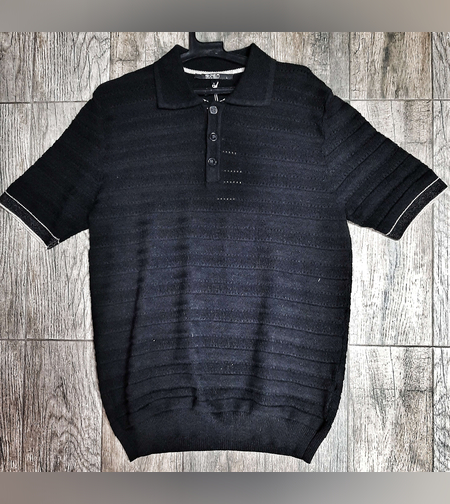 Мъжка тениска фино плетиво