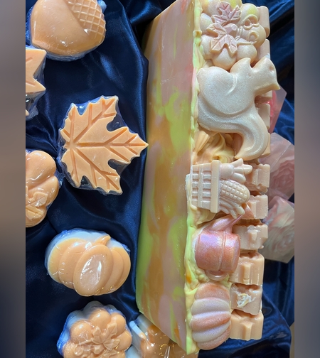 домашен сапун с аромат на печена тиква