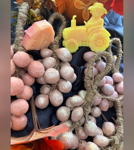 Домашен сапун грозд с перлен ефект