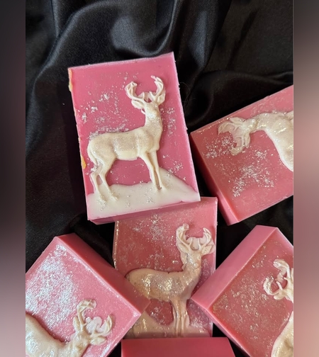 Коледен сапун със аромат захарно бастунче🍭🍭🍭