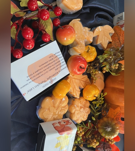 Есенна Колекция Сапуни: “Уютът на Есента” 7бр 0.500гр