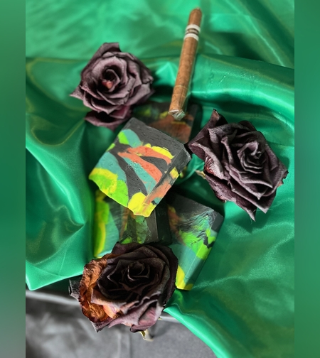 натурален сапун мъжки сапун Black Ember - Черен Жар