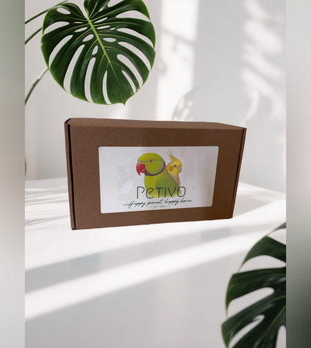 мистериозна кутия за папагали Petivo