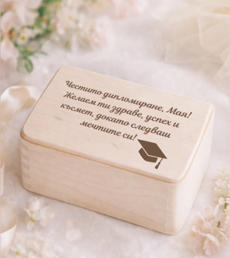 Плик за пари кутия за пари за завършване кутия подарък за бал за абитуриентка