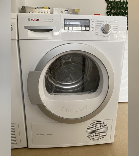 Сушилня Bosch Serie 4 – 8 кг, термопомпа, SelfCleaning Condenser