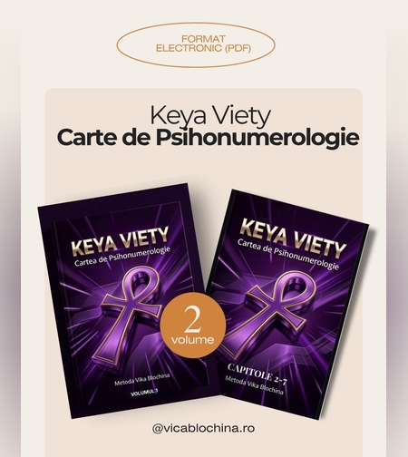 KEYA VIETY – Cartea de Psihonumerologie