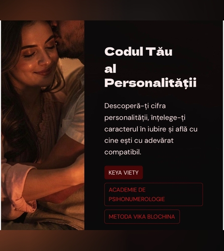 CODUL PERSONALITĂȚII TALE - Ghid de Compatibilitate