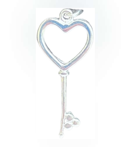 Pandantiv, Jolie Silver, Argint 925, Model Cheie, 35 x 11 mm, 0.9 g