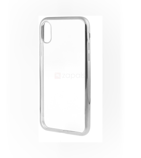 Husa de protectie pentru Apple iPhone X Tpu Electroplated Antisoc Argintiu