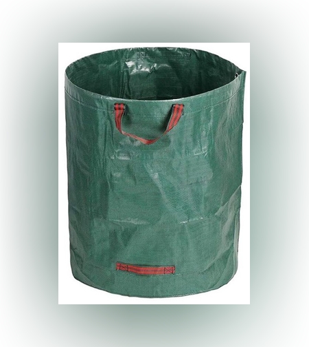 Sac de Colectare a Frunzelor, Flippy, Cos Sac pentru Gradina, Sac de Depozitare a Frunzelor, 45 x 76 cm, 120 l, Verde