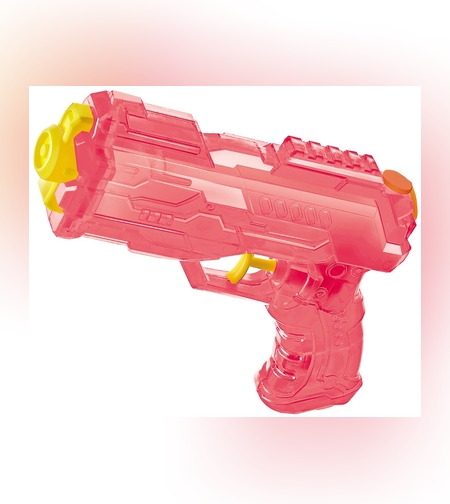 Pistol cu Apa, Flippy, Pistol cu Apa pentru Copii, Manual, din Plastic, 23 x 16 x 4 cm, rezervor 250 ml, Roz