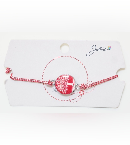 Martisor Bratara Traditionala, Pandantive Aprox 2 cm, Model 7