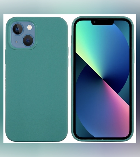 Husa protectie Flippy compatibila cu Huawei P Smart 2020 Liquid Silicone Case Verde