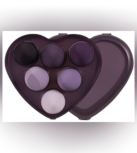 Set Buretei Machiaj, Flippy, Premium, 6 bucati, mov