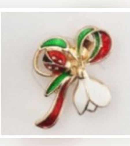 Set 12 Brose Martisor Primavara Fundita cu Ghiocel si Buburuza