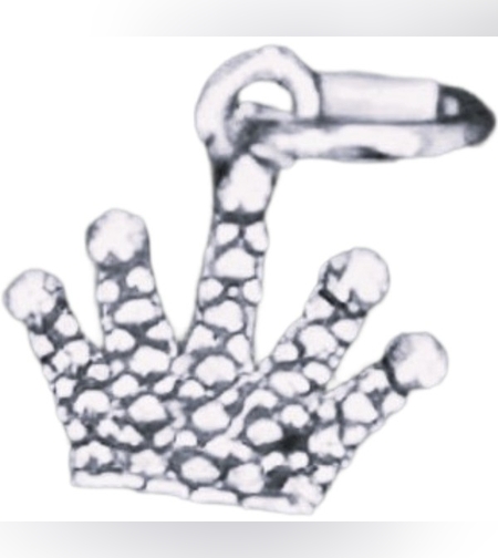 Pandantiv din Argint 925 Jolie Silver, Model Coroana, 15 x 10 mm, 0.9 g