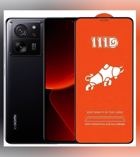 Folie Sticla Securizata pentru Xiaomi 13T Pro, Flippy, Sticla de Protectie Compatibila cu Xiaomi 13T Pro, Full Cover 111D, HD, Margini Negre, Transparenta