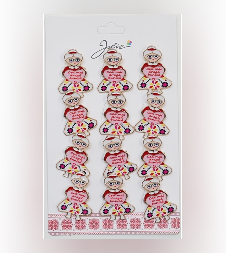 Set 12 Brose Martisor Primavara Cea Mai Draga Bunica