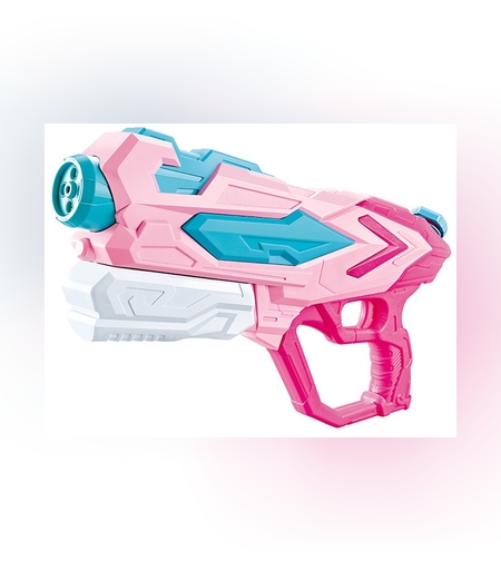 Pistol cu Apa pentru Copii, Flippy, Rezervor 900ml, Raza de Actiune 8m, 6ani+, 4 Duze, Roz