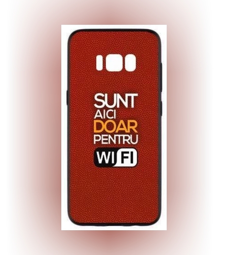 Husa Samsung S8 Plus Multicolor Mesaj Wi-Fi