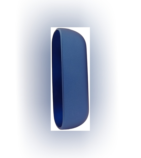 Husa Flippy pentru IQOS 3.0 DUO, Anti Soc si Zgarieturi, din Plastic, 12 x 4 x 2.5 cm, Albastru Mat