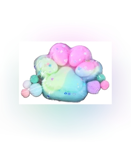 Jucarie Antistres Squishy, Flippy, Labuta de Pisica Squeeze Toys, cu Revenire Lenta, 7.5 cm, Model 270528, Multicolor