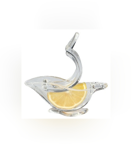 Storcator de Citrice Manual, Flippy, Rezistente, Usor de Folosit si Depozitat, Durabil, Calitativ, 12x5cm, Model Pasare, Transparent