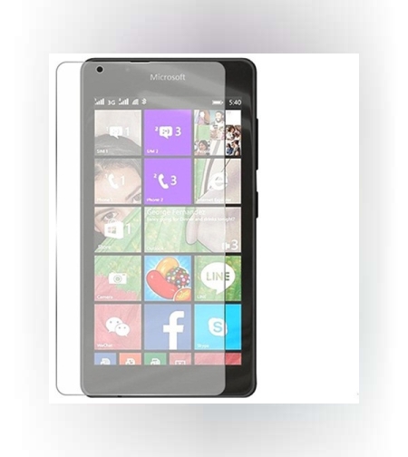 Folie Sticla Securizata Flippy, 9H, Transparenta HD, pentru Microsoft Lumia 540 Transparent
