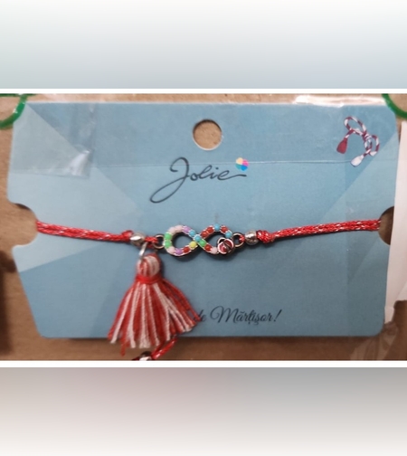 Martisor Bratara cu Ciucure Infinit