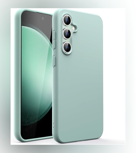 Husa de Protectie Matte TPU, Flippy, pentru Samsung Galaxy S24 FE, Protectie Camera, Antisoc, Antizgariere, Antialunecare, Acoperire Completa, Verde